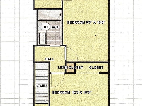2nd Floor Floorplan (mirror image)