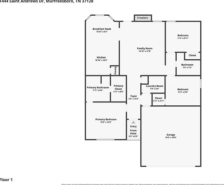 3 bed, 2.0 bath, 1305 sqft, $2,235 — Photo 2