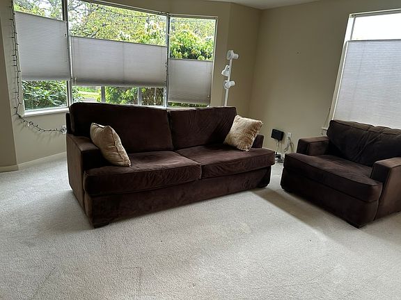 Couch & chair included
