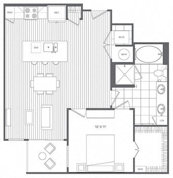 2504- 1 Bed