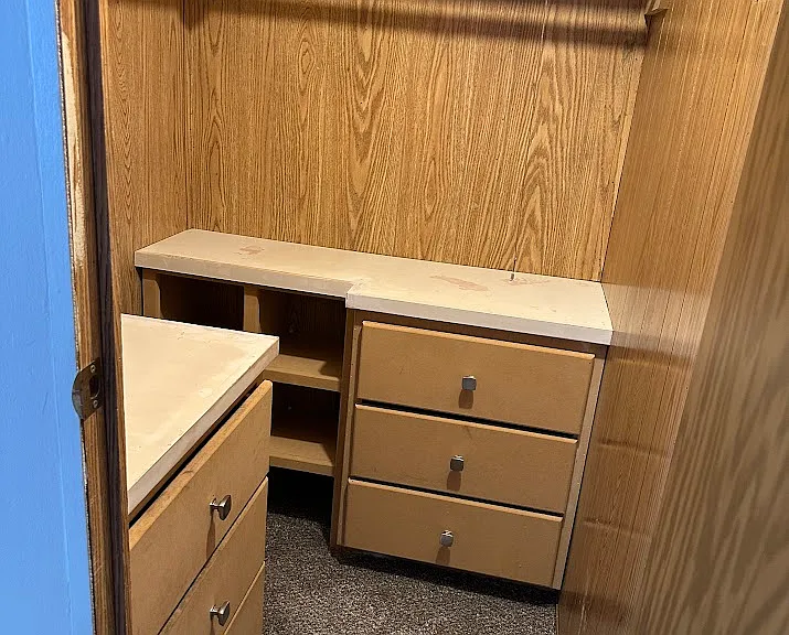 Master bedroom closet
