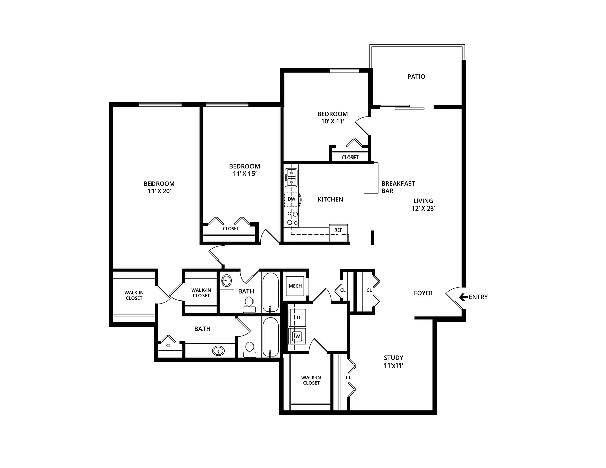 Floor plan C6