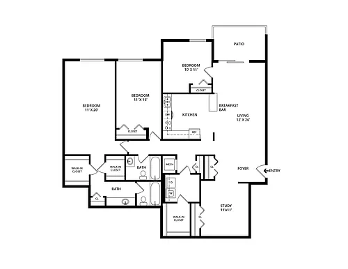 Floor plan C6