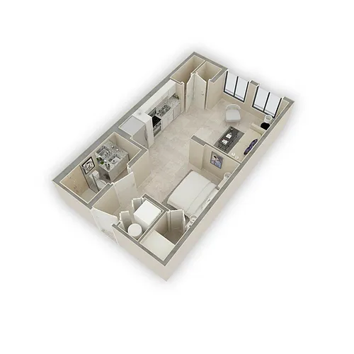 Floor plan S21-scc (S3)