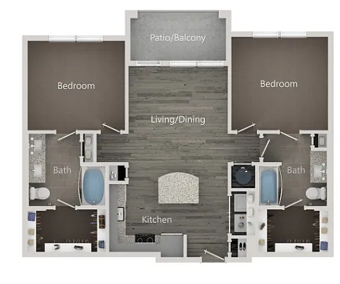 Floor plan 2A