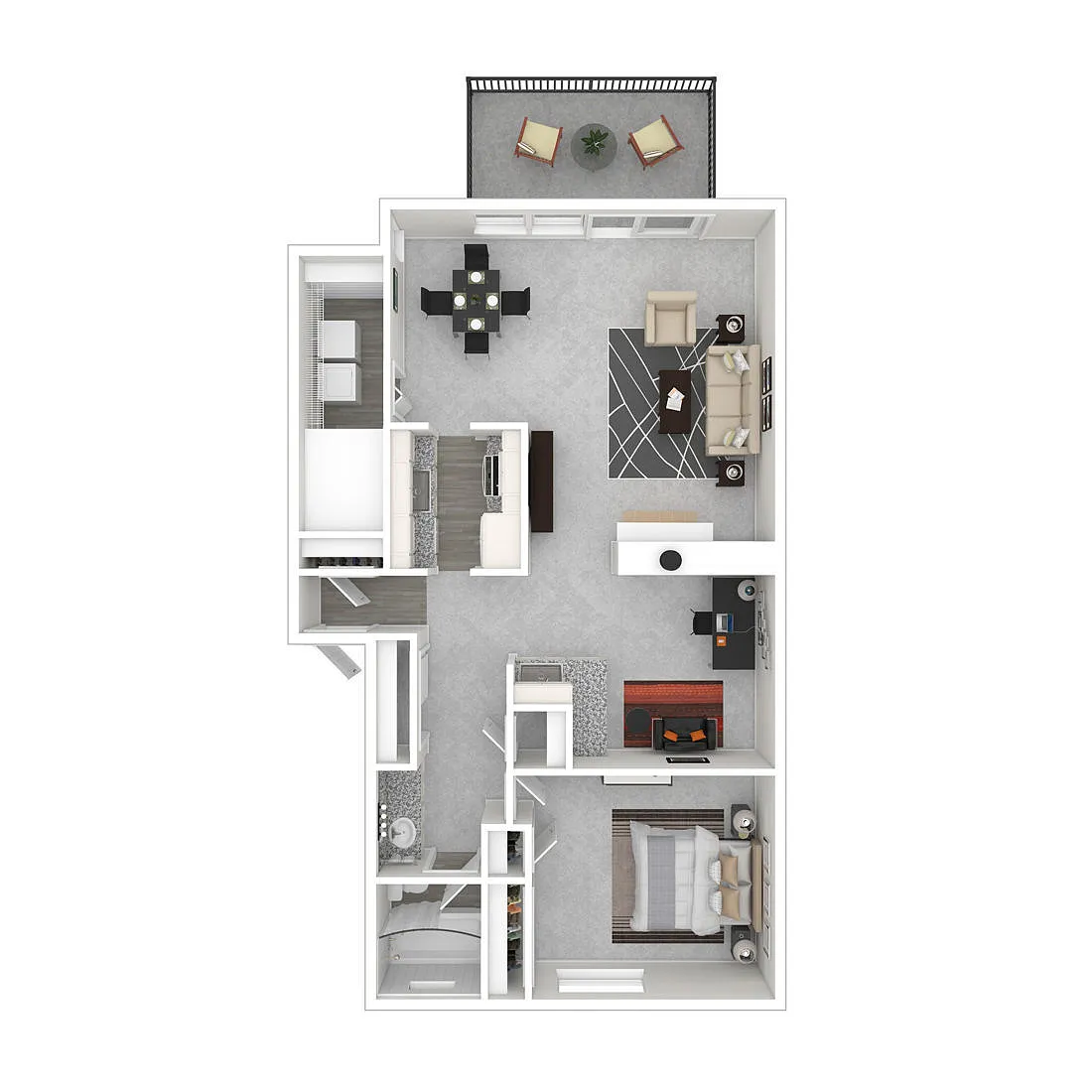 Floor plan Koi Cove W/Den
