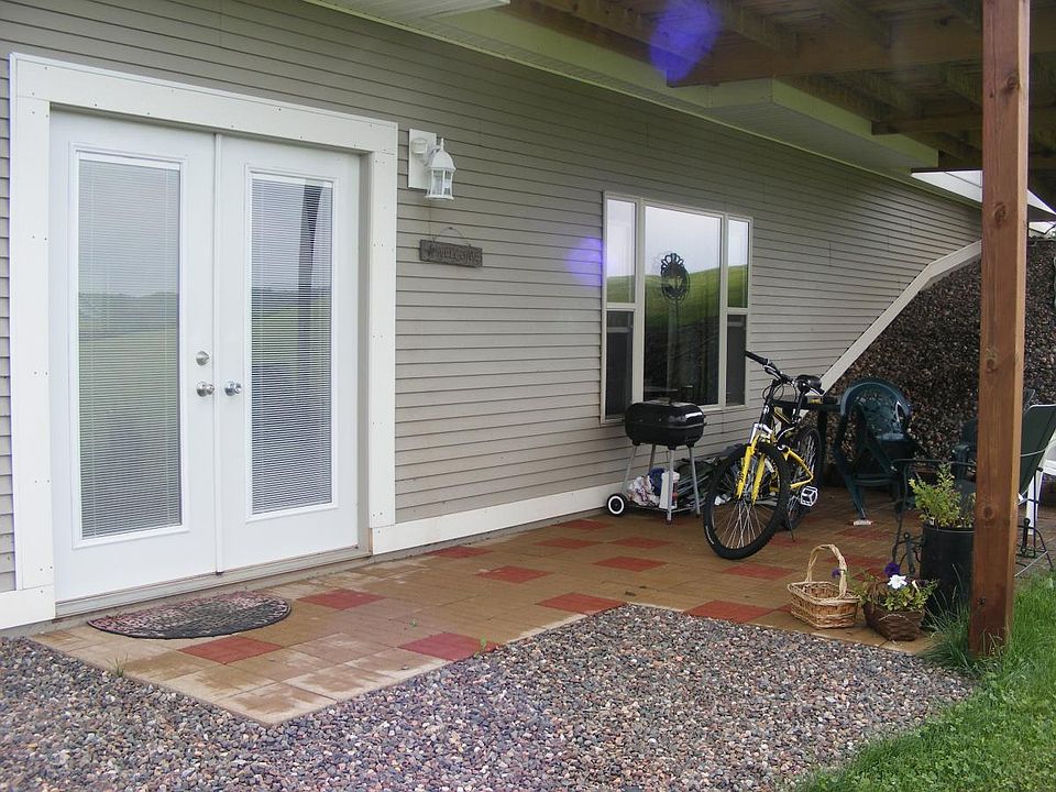 Basement door & Patio