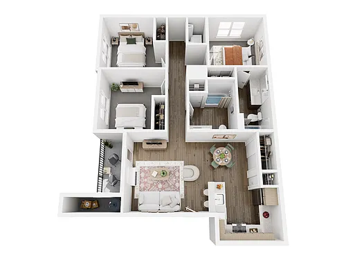 Floor plan 3x2A