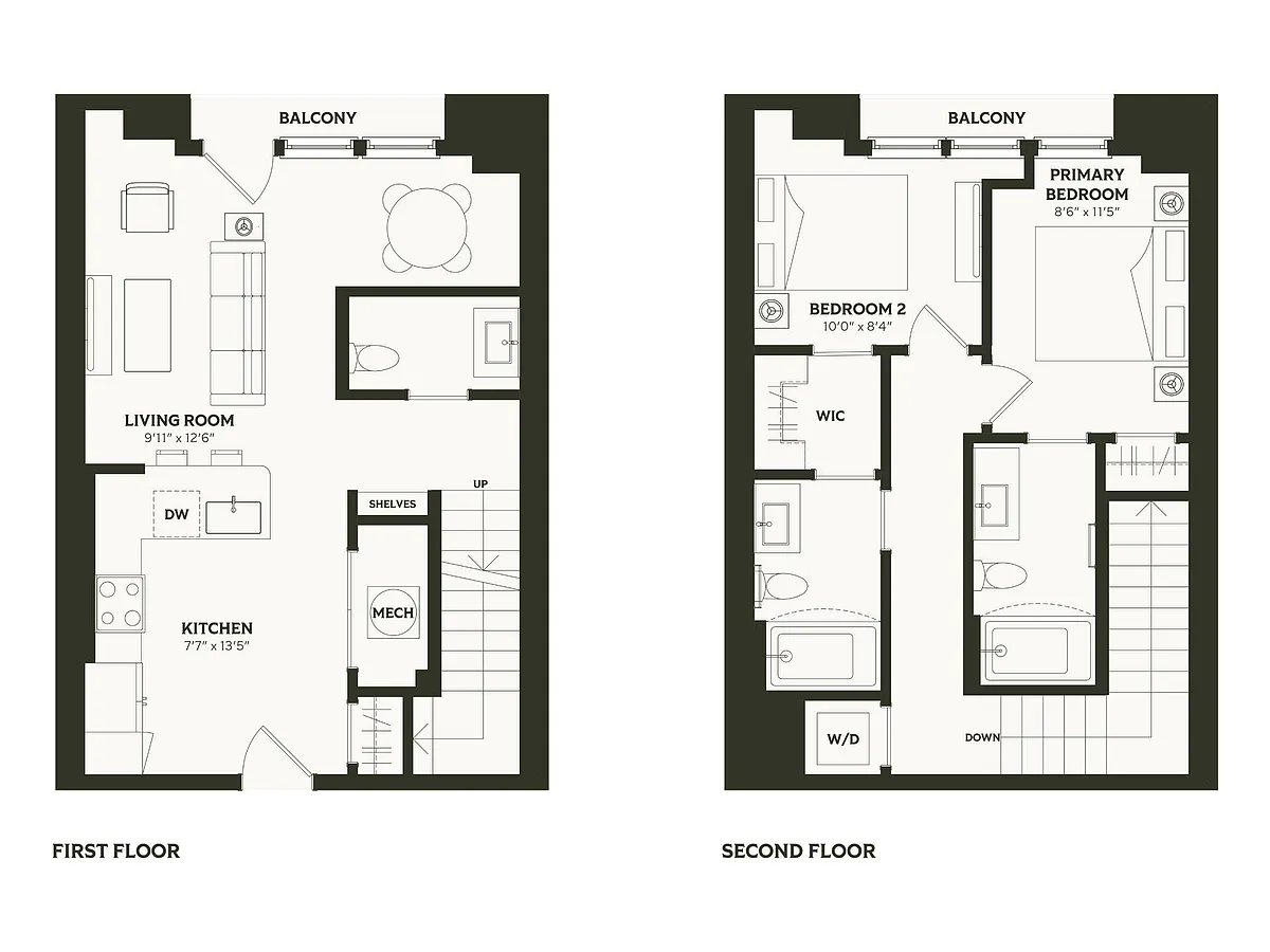 Floor plan TH -1