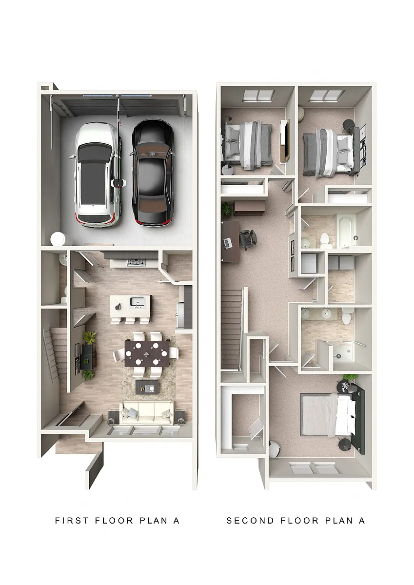 Floor plan Parson Townhome