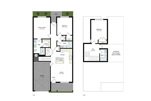 Floor plan Myrtle