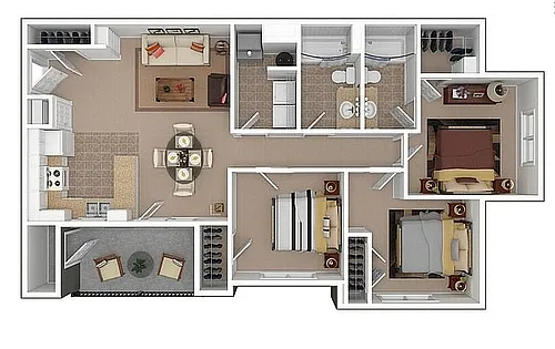 Floor plan 3X2