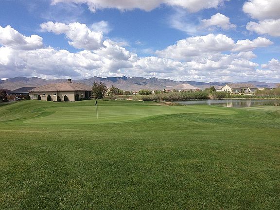 view of house from 13th green