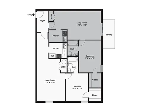 Floor plan Junior