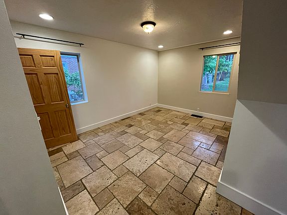 This is the additional sitting room past the stairs.