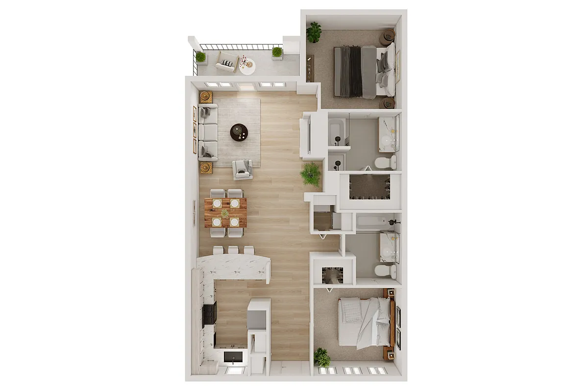 Floor plan B2K
