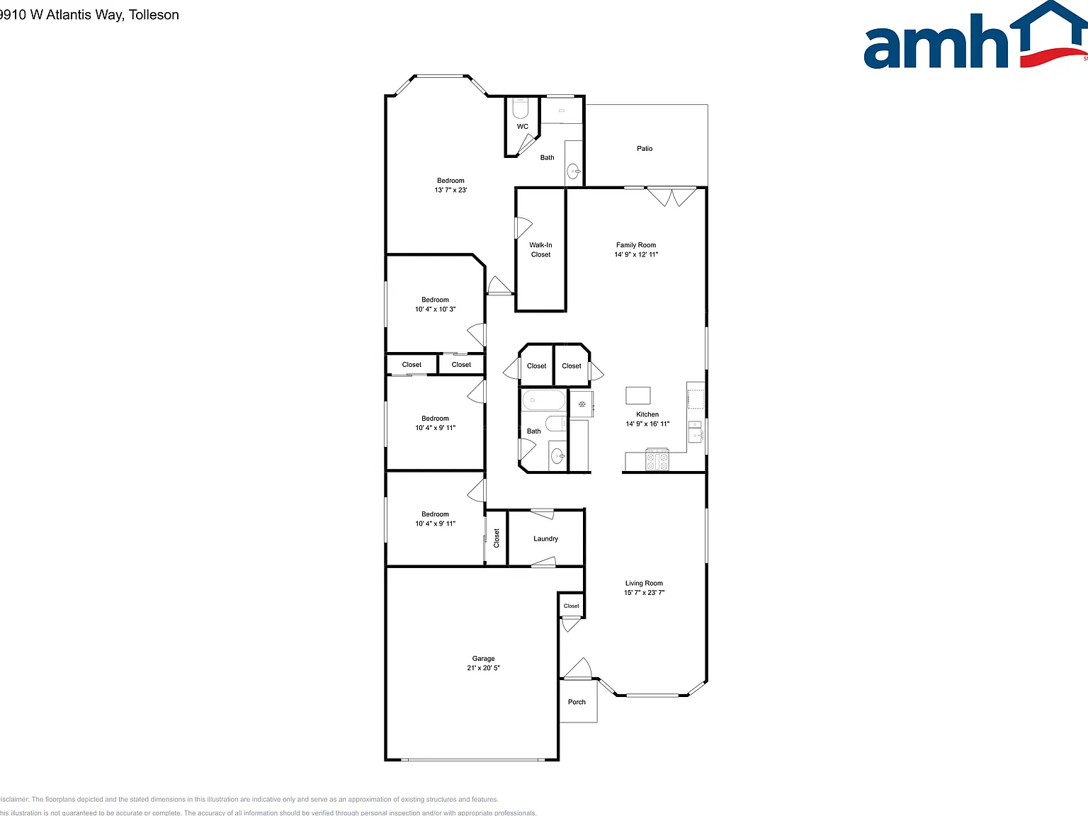4 bed, 2.5 bath, 1870 sqft, $2,165 — Photo 2