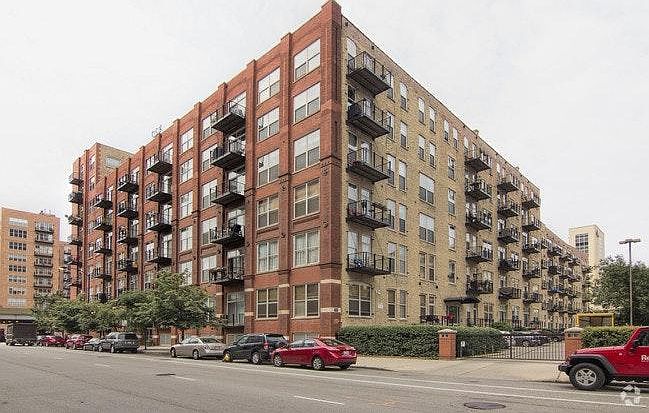 Northeast side of Gotham Lofts