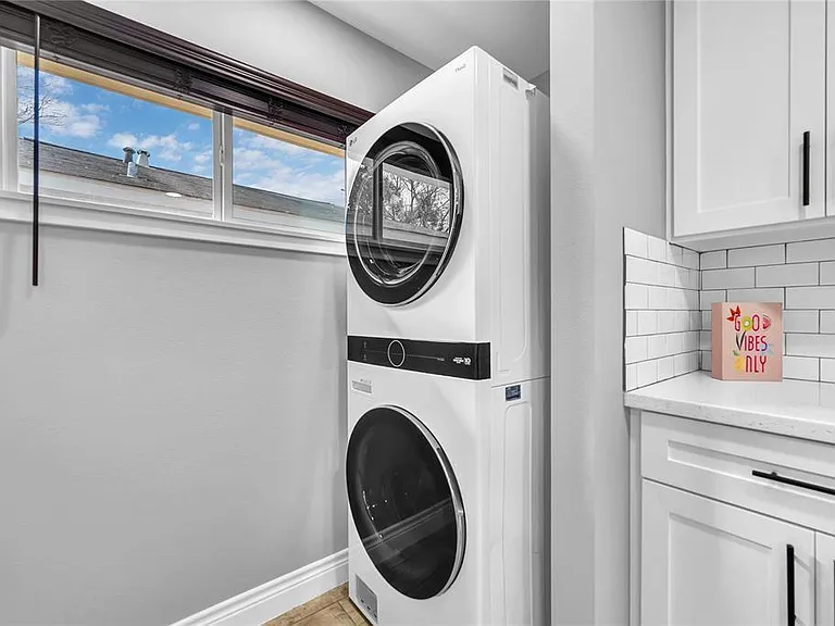 Laundry attached to Kitchen