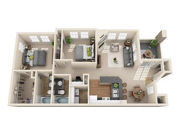 Floor plan Taliesin