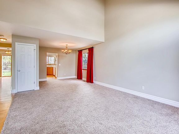 Vaulted Ceiling in Living Room