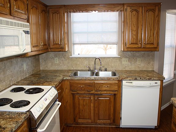 Kitchen with new counters