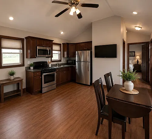Floor plan 2 Bedroom Cabin