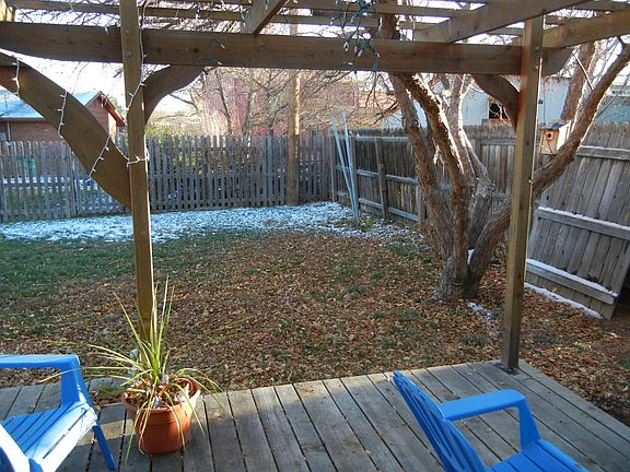 Backyard from the deck