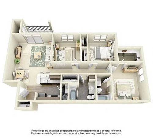 Floor plan 3B2B