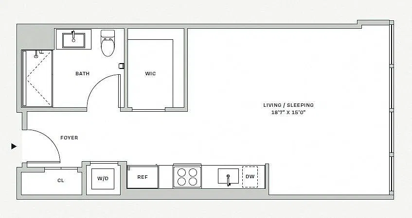 Floor plan S1D