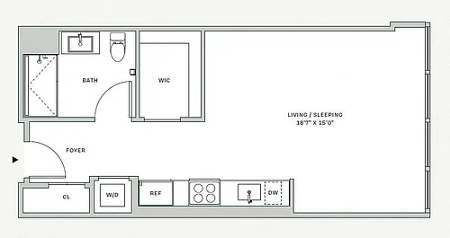 Floor plan S1D