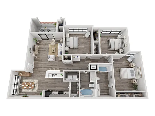 Floor plan The Willow