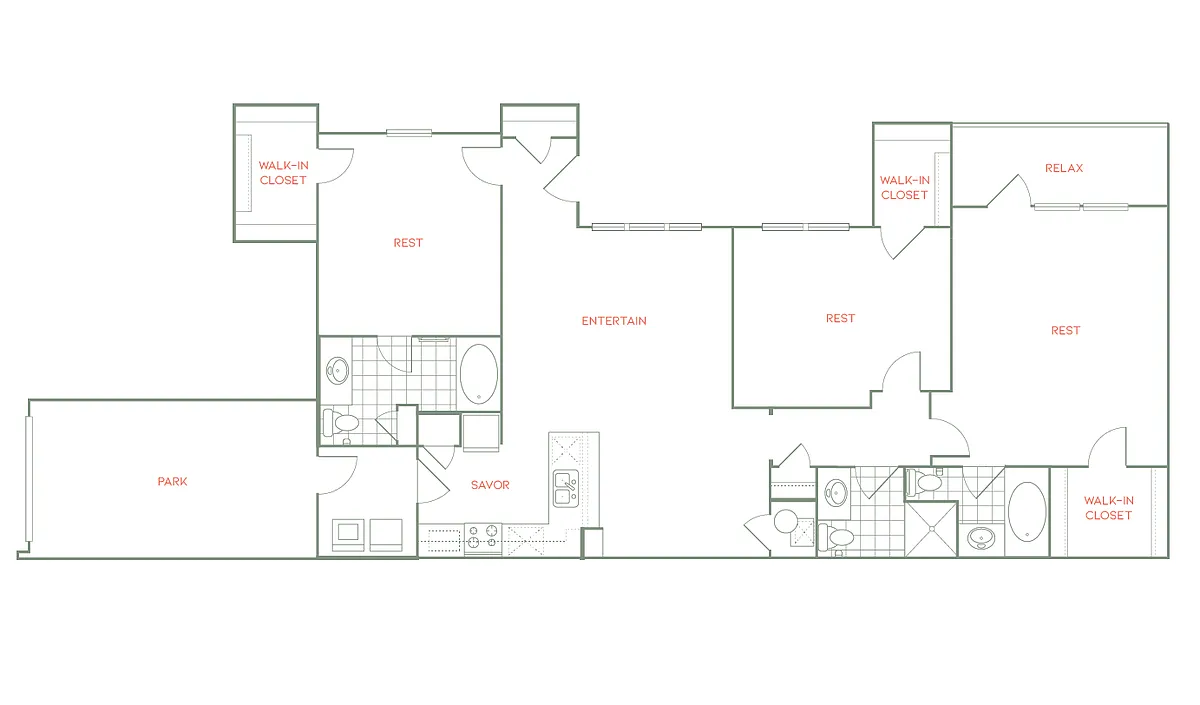 Floor plan C3