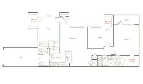 Floor plan C3