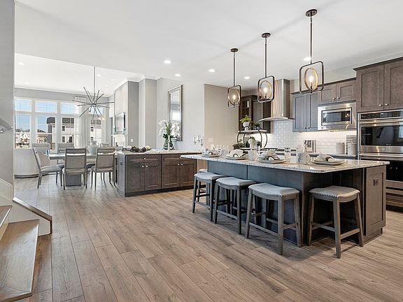 Kitchen with gorgeous island