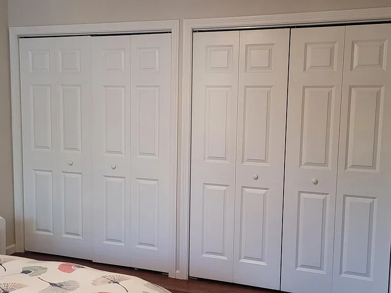 Large double closets in master bedroom!