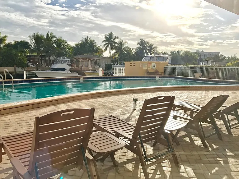 Heated pool