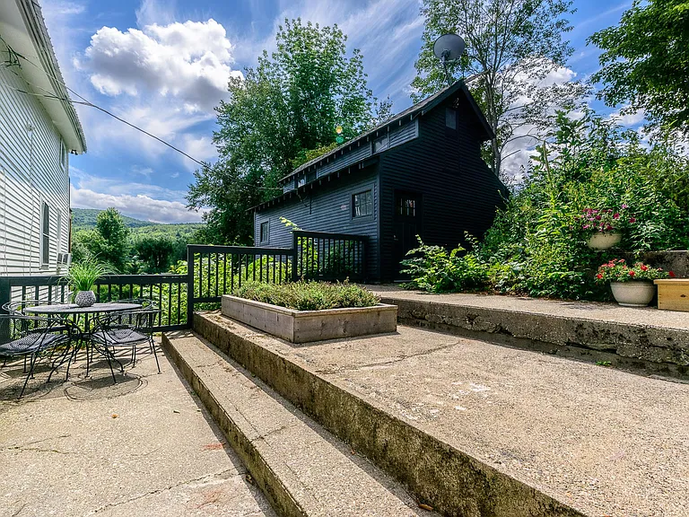 Patio and garden space