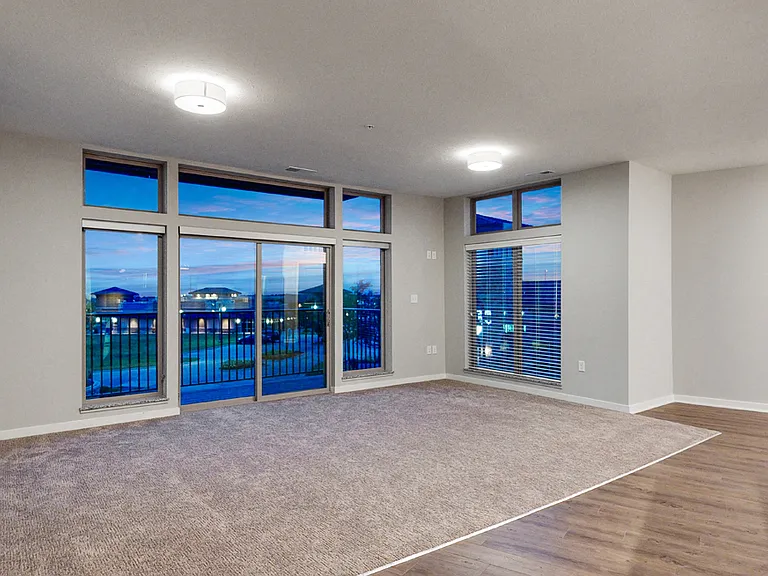 Take in stunning views from the comfort of your living room with floor-to-ceiling windows.