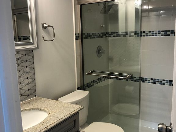 Newly renovated bathroom.