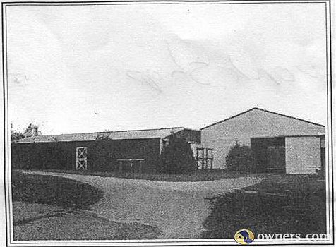 one of the horse barns