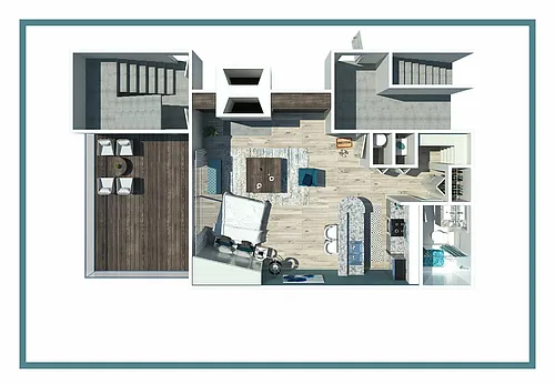 Floor plan Studio
