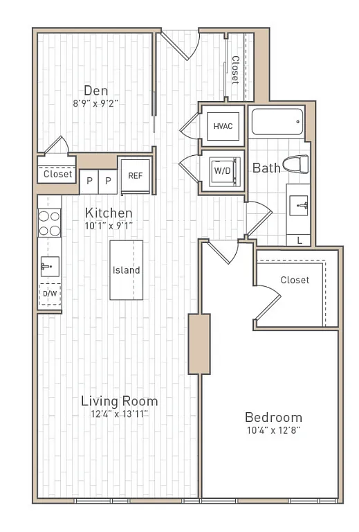 Floor plan A40D - Rise
