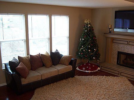 Walls of windows in livingroom