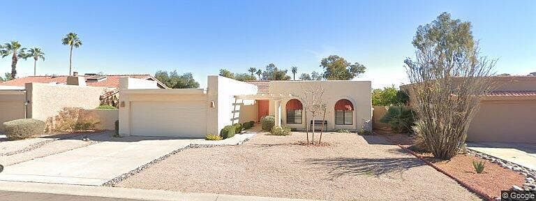 View of house from street 3 bedroom, 2 bathroom, double car garage