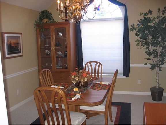 Formal Dining room also has paladium window