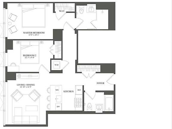 2nd image of 3 Court Sq APT 6212