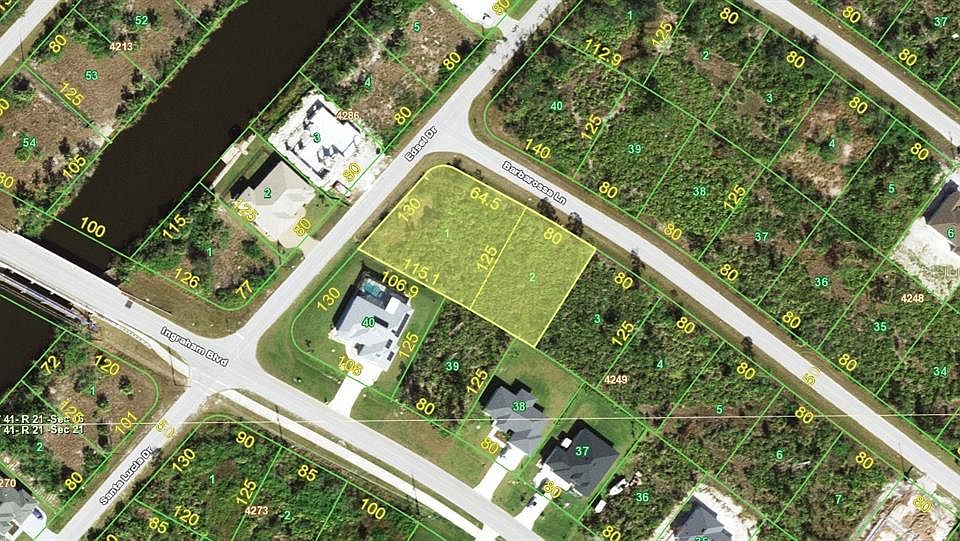 2nd image of 14105 & 14115 BARBAROSSA LANE LOT 1