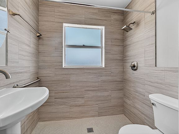 Bathroom with walk-in shower