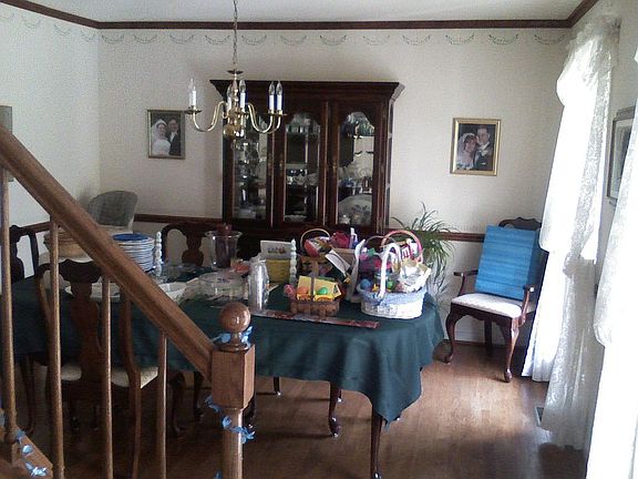 Dining Room at Easter
